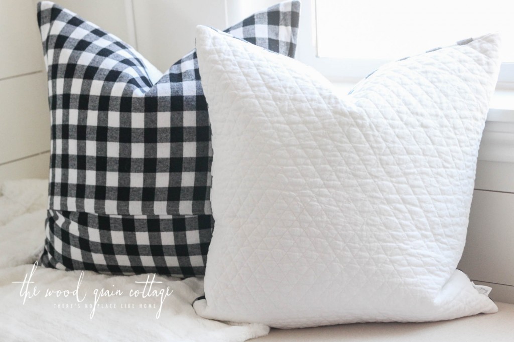 Buffalo Check Pillow from The Wood Grain Cottage