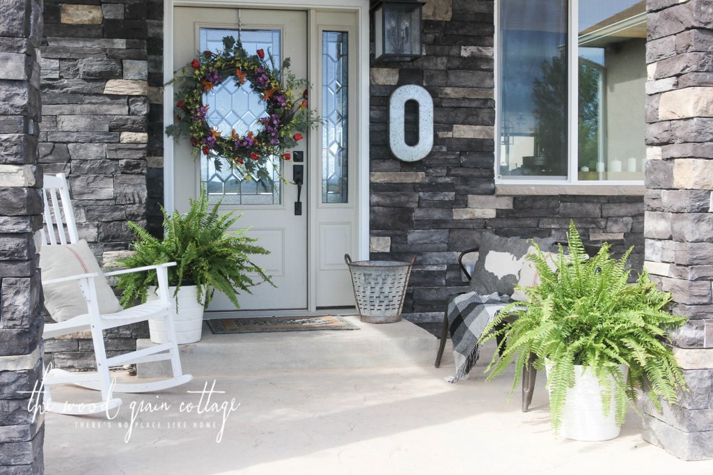 Summer Front Porch by The Wood Grain Cottage