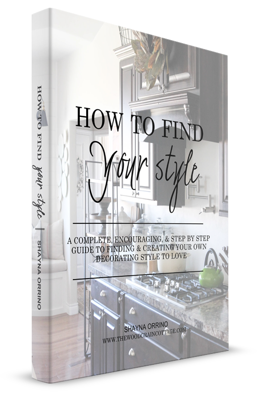 How To Find Your Style by Shayna Orrino of The Wood Grain Cottage