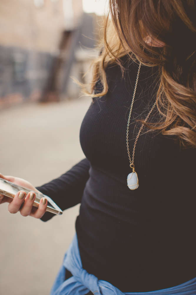 Fashion Friday: Denim & Leather by The Wood Grain Cottage