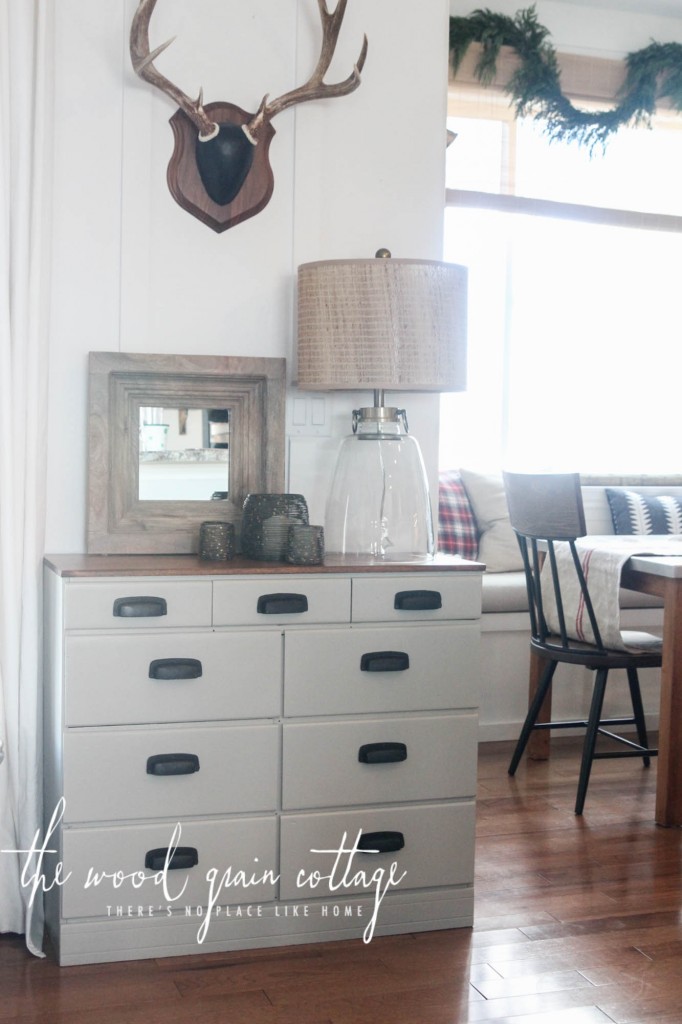 Updated Dresser Hardware by The Wood Grain Cottage