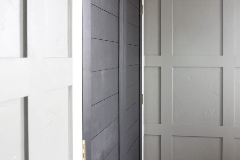 DIY Closet Door Tutorial For Our Home Office