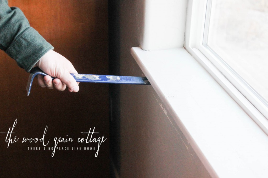 New Trim In The Office by The Wood Grain Cottage