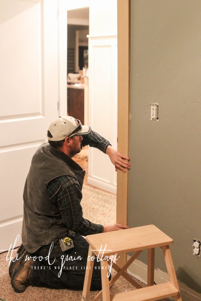 New Trim In The Office by The Wood Grain Cottage