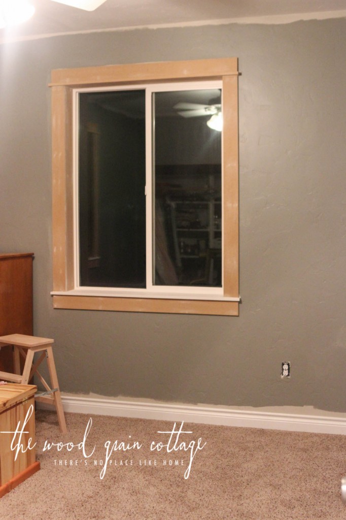 New Trim In The Office by The Wood Grain Cottage