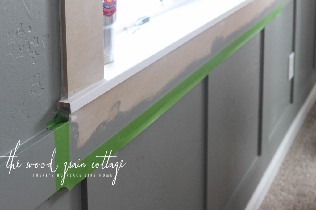 New Trim In The Office by The Wood Grain Cottage