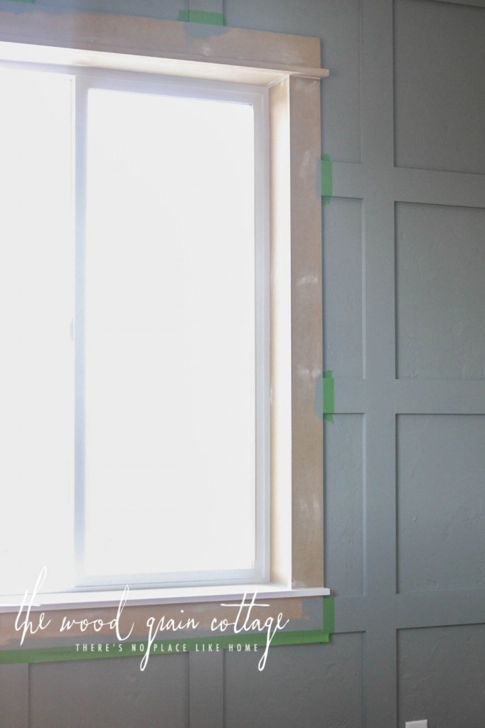 New Trim In The Office by The Wood Grain Cottage