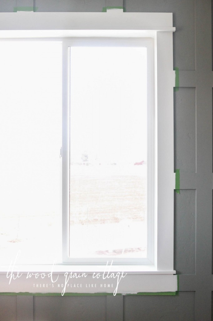 New Trim In The Office by The Wood Grain Cottage