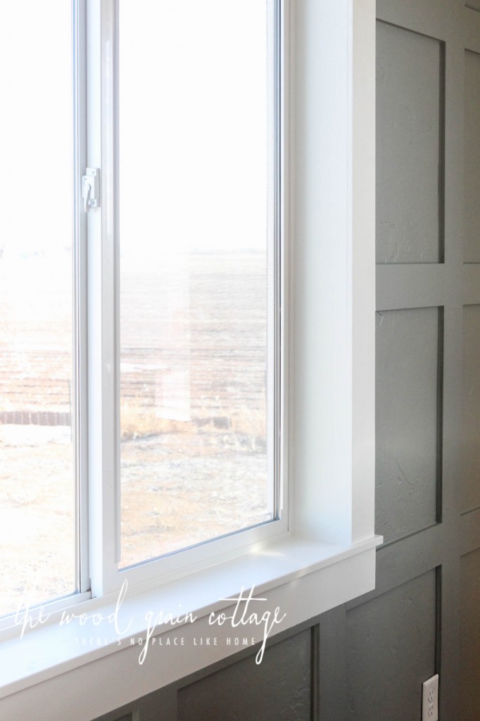 New Trim In The Office by The Wood Grain Cottage