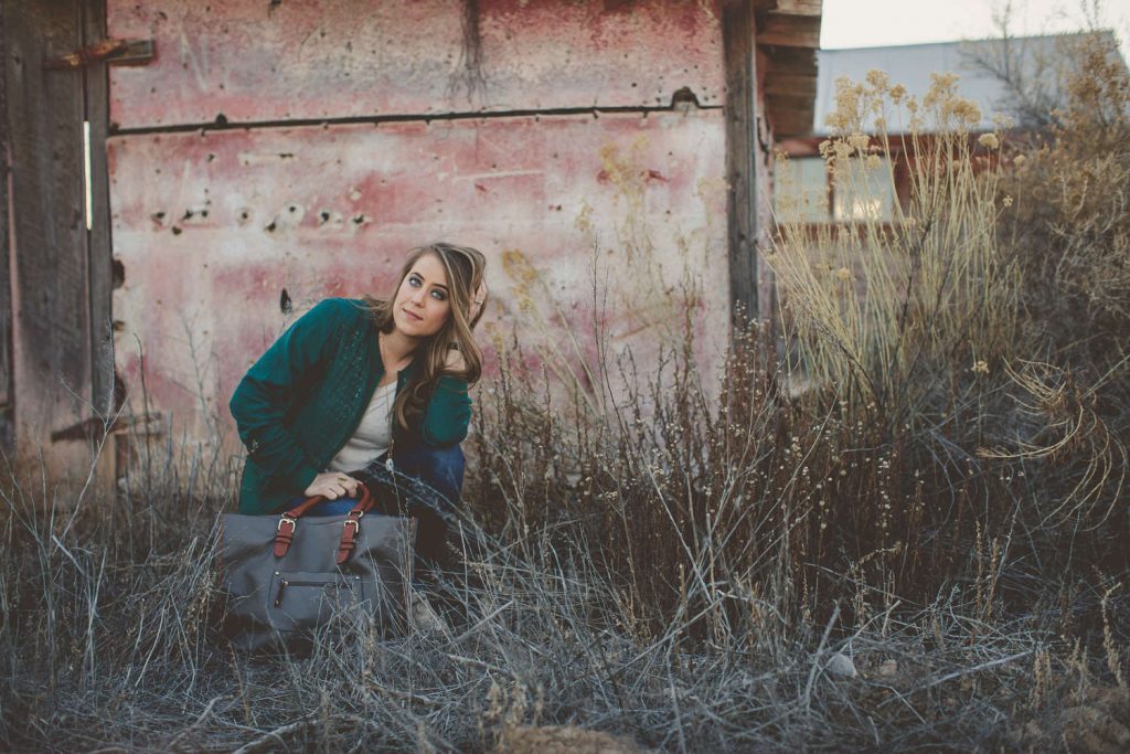 Fashion Friday: Green Lace Bomber Jacket by The Wood Grain Cottage
