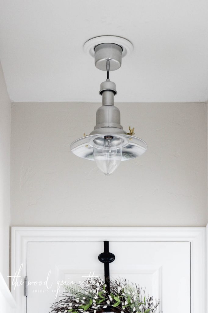 Updating Our Hallway Lighting