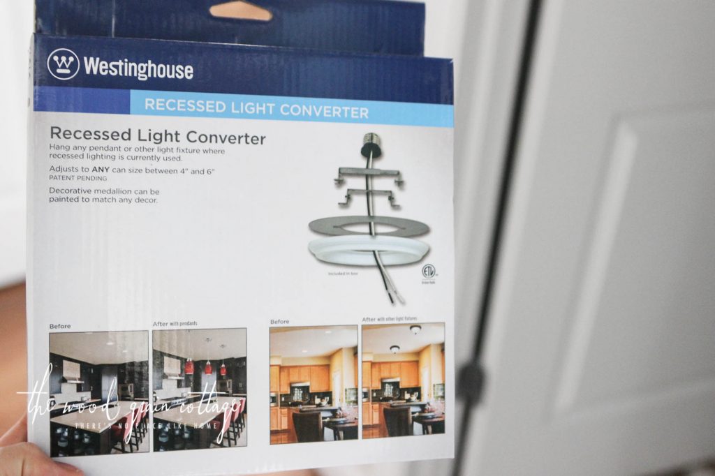 Updating Our Hallway Lighting by The Wood Grain Cottage