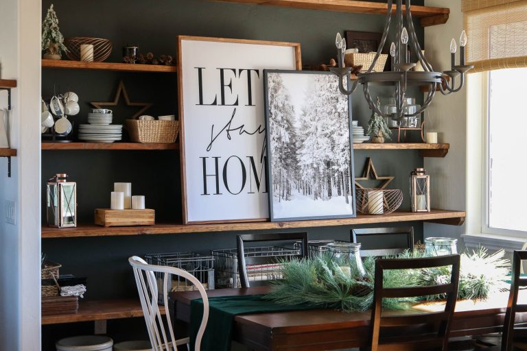 DIY Framed Tree Print