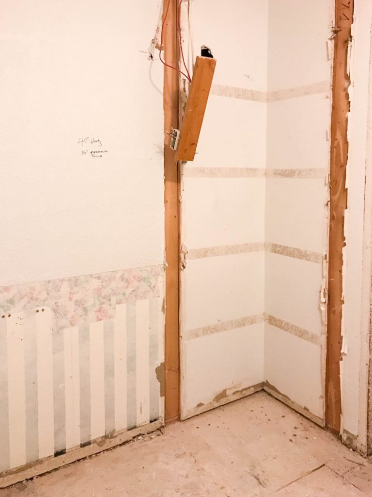 Demo'ing The Hall Bathroom by The Wood Grain Cottage