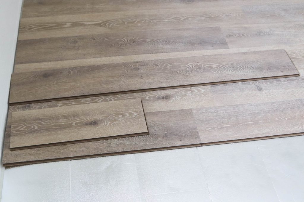 How We Installed Our Laminate Flooring by The Wood Grain Cottage