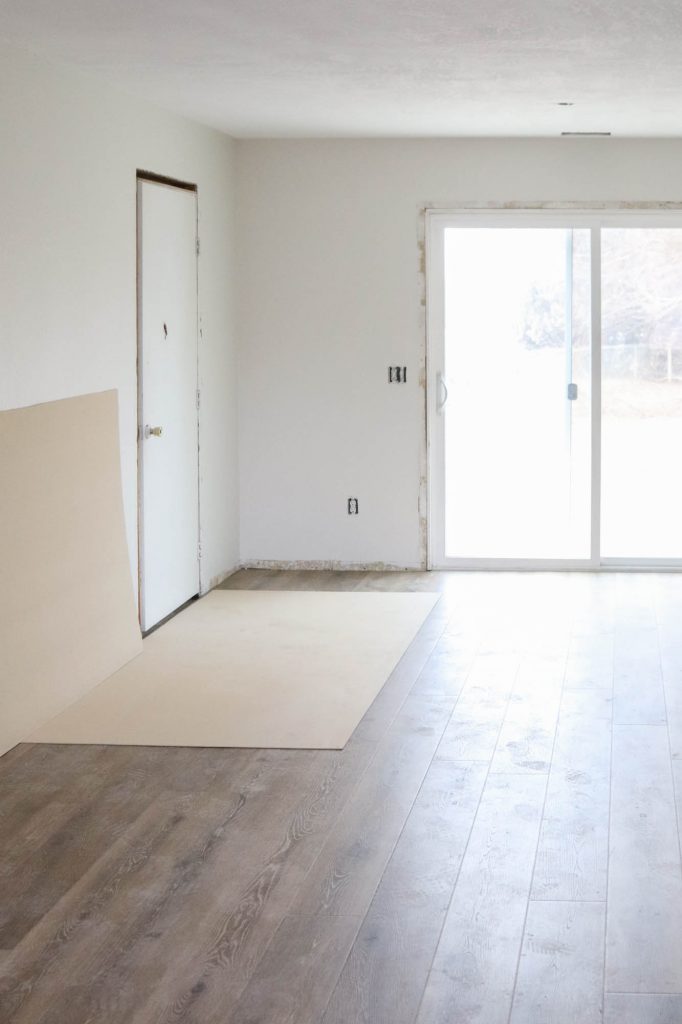 How We Installed Our Laminate Flooring by The Wood Grain Cottage