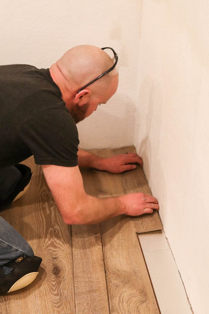 How We Installed Our Laminate Flooring by The Wood Grain Cottage