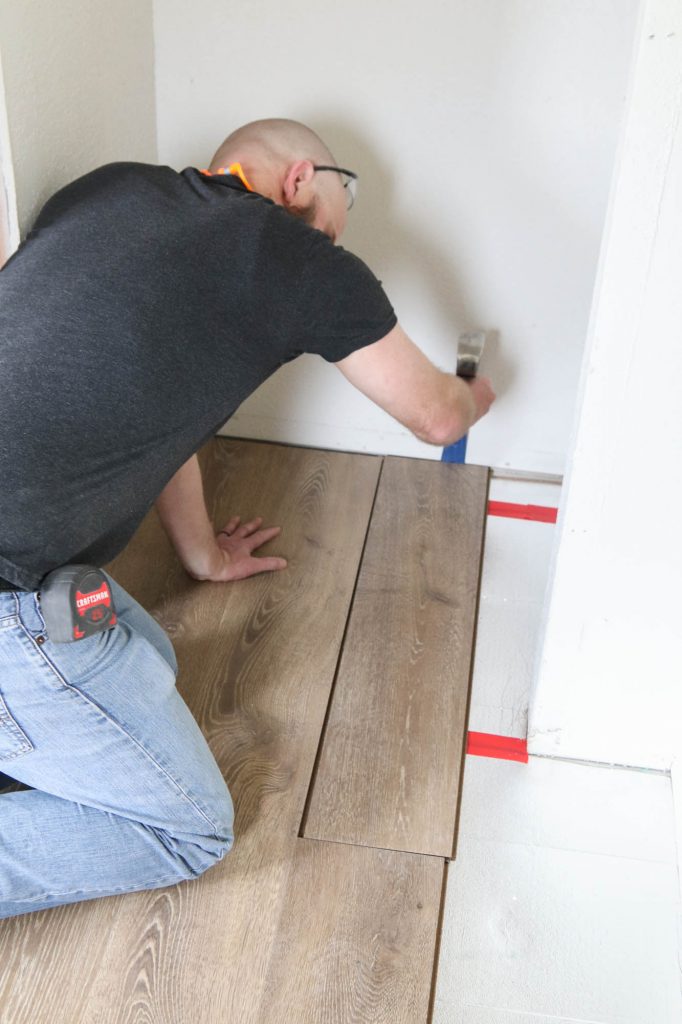 How We Installed Our Laminate Flooring by The Wood Grain Cottage