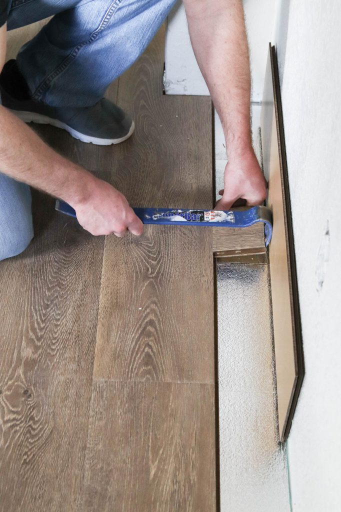 How We Installed Our Laminate Flooring by The Wood Grain Cottage