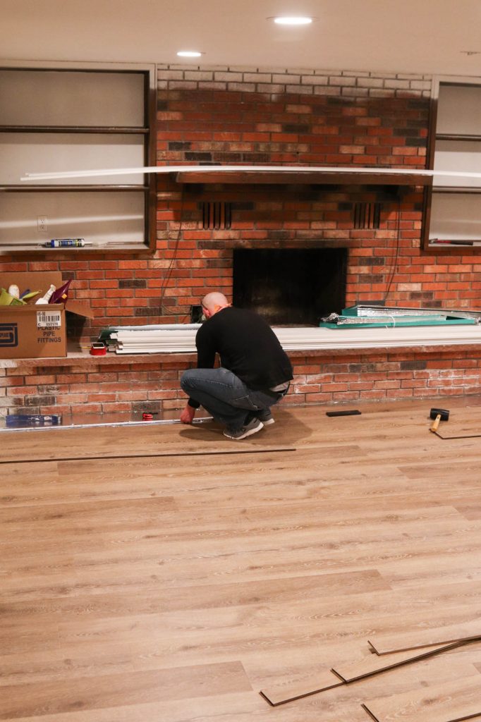 How We Installed Our Laminate Flooring by The Wood Grain Cottage