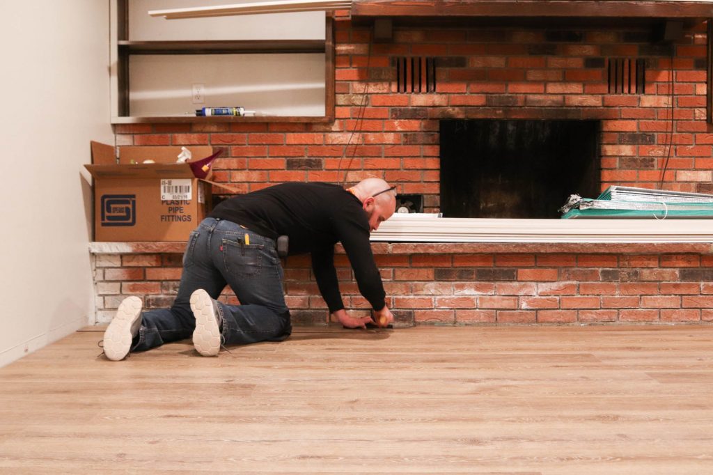 How We Installed Our Laminate Flooring by The Wood Grain Cottage