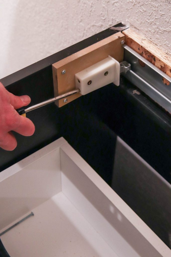 How We Installed Our Floating Vanity by The Wood Grain Cottage