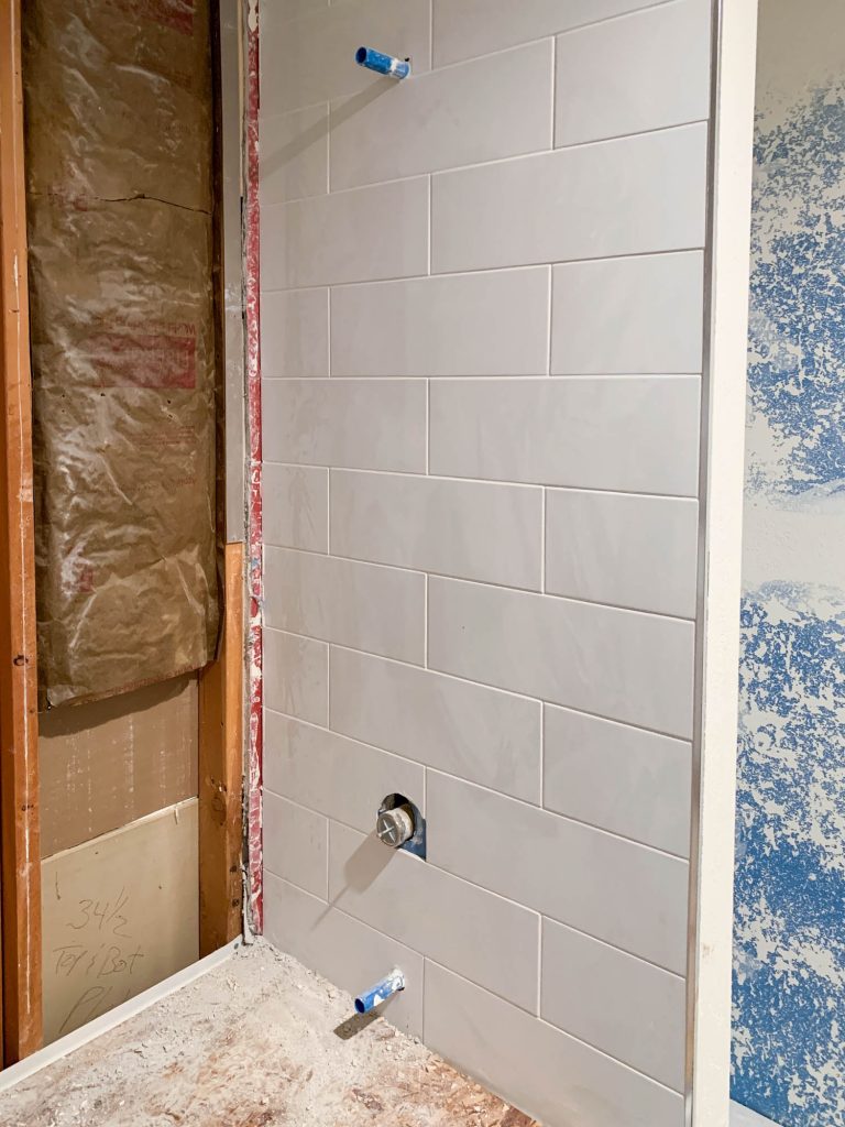 One, Big Hall Bathroom Update by The Wood Grain Cottage