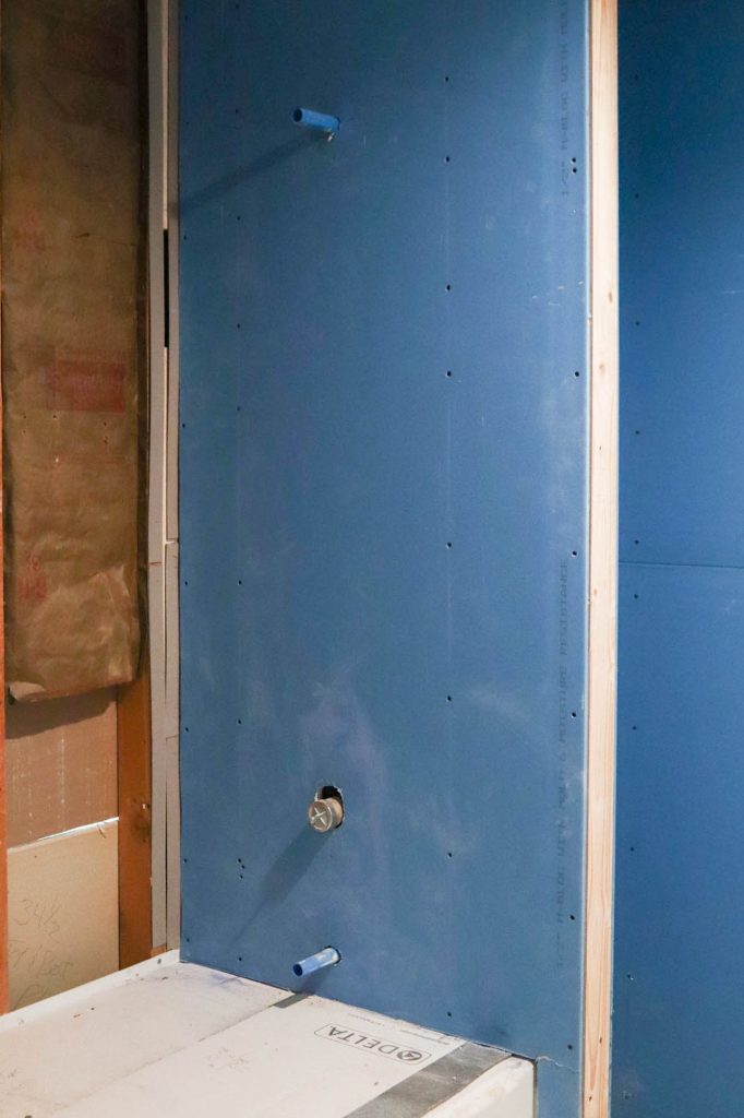 One, Big Hall Bathroom Update by The Wood Grain Cottage