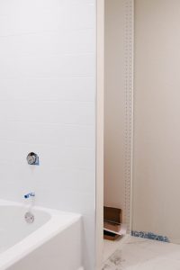 One, Big Hall Bathroom Update by The Wood Grain Cottage