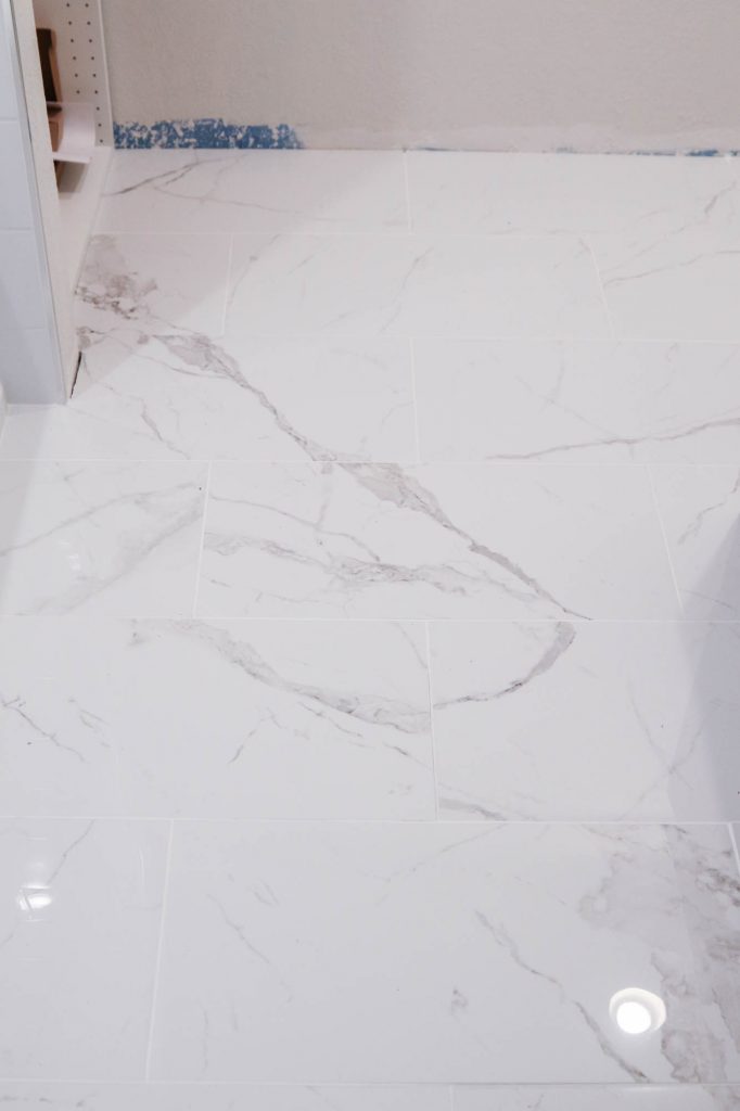 One, Big Hall Bathroom Update by The Wood Grain Cottage