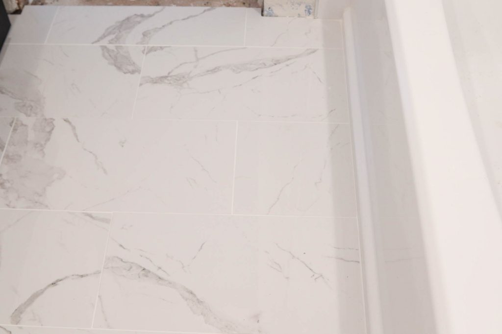 One, Big Hall Bathroom Update by The Wood Grain Cottage