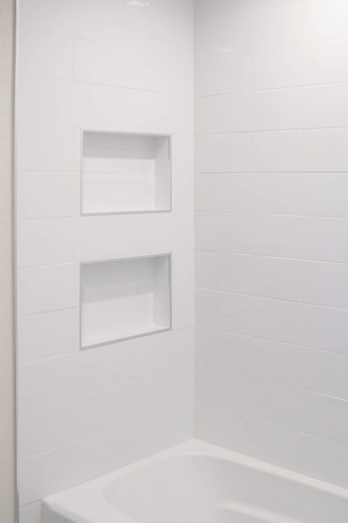 One, Big Hall Bathroom Update by The Wood Grain Cottage