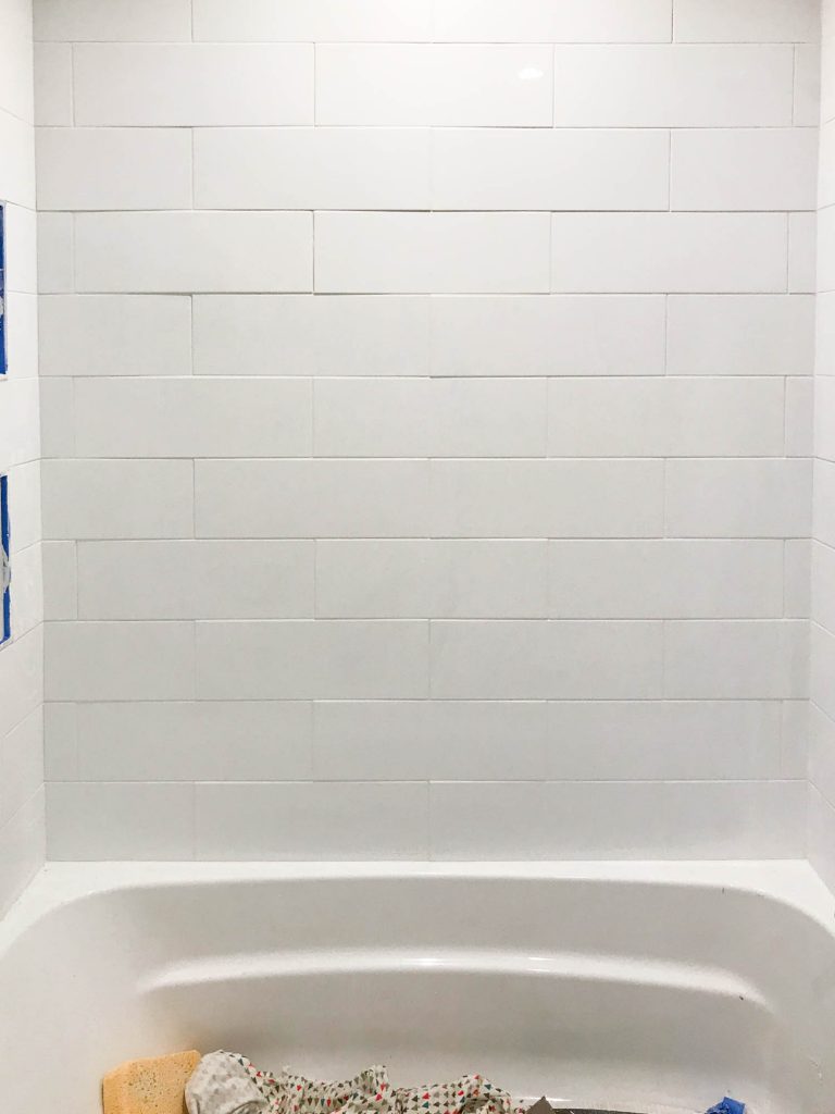 One, Big Hall Bathroom Update by The Wood Grain Cottage