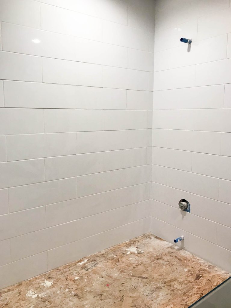 One, Big Hall Bathroom Update by The Wood Grain Cottage