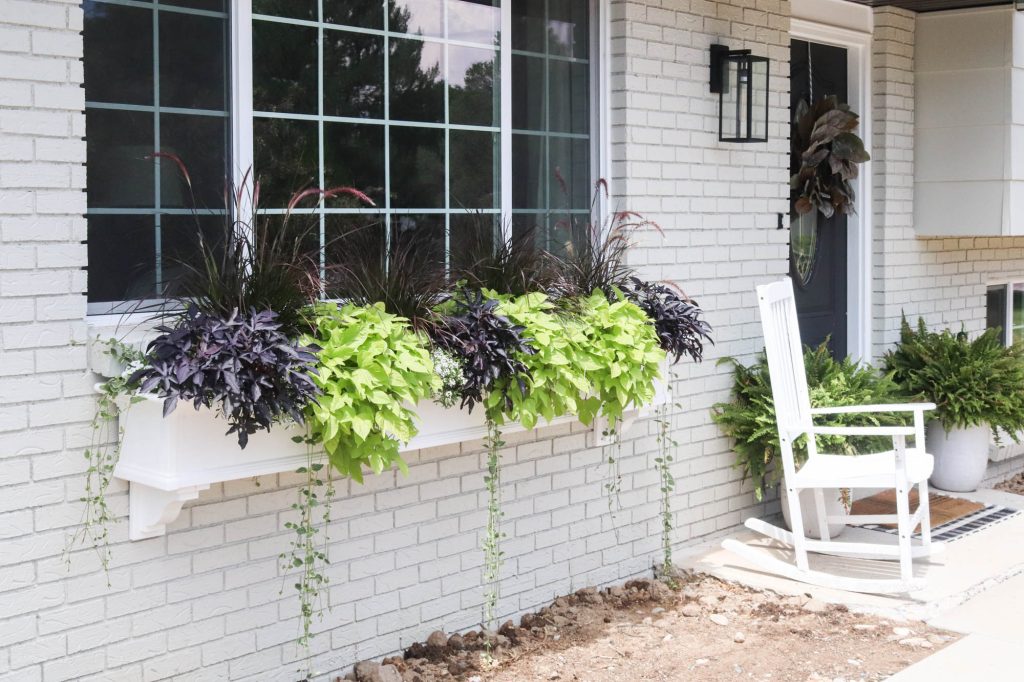 Adding A Front Window Box by The Wood Grain Cottage