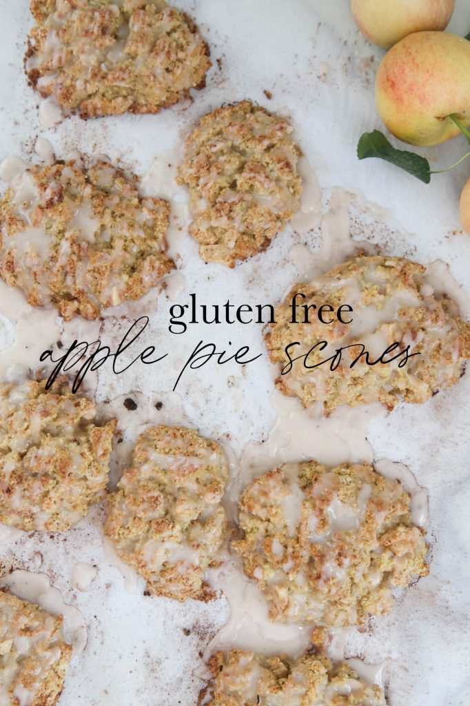 Gluten Free Apple Pie Scones by The Wood Grain Cottage