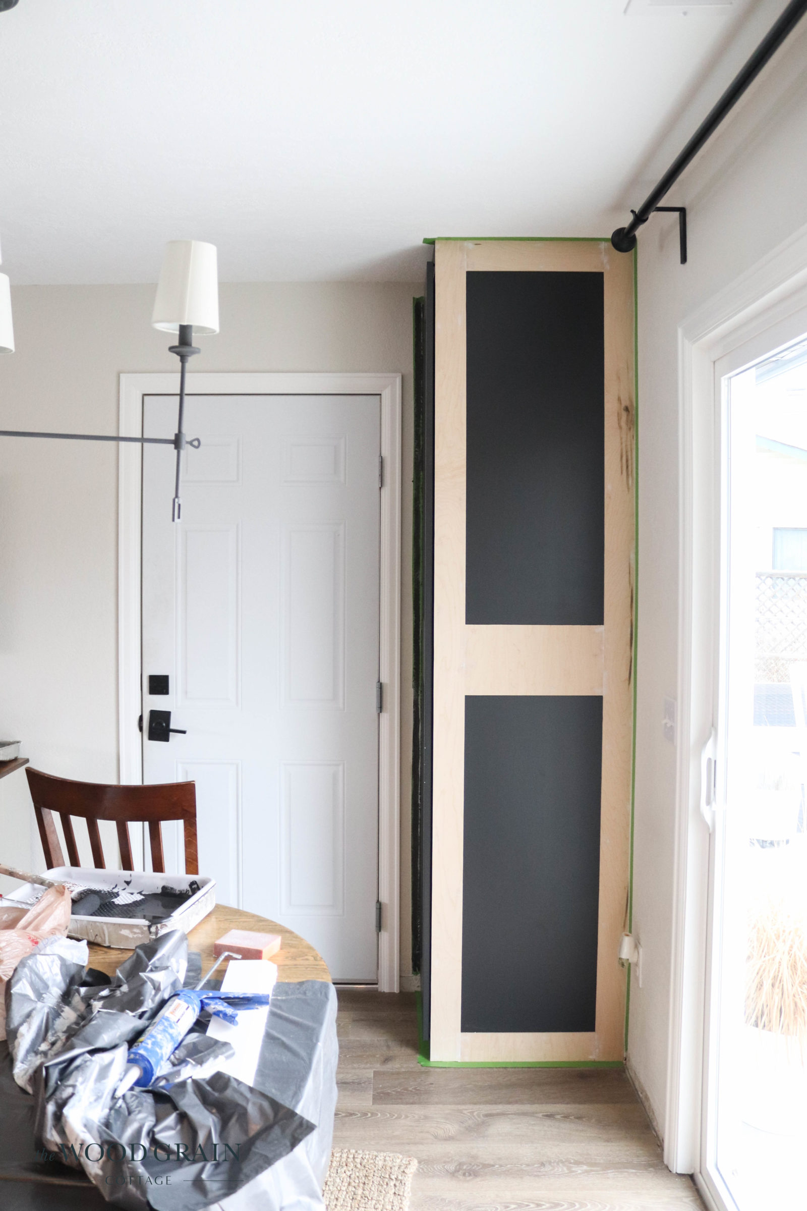 Customizing Our Ikea Pax Dining Room Cabinet The Wood Grain Cottage
