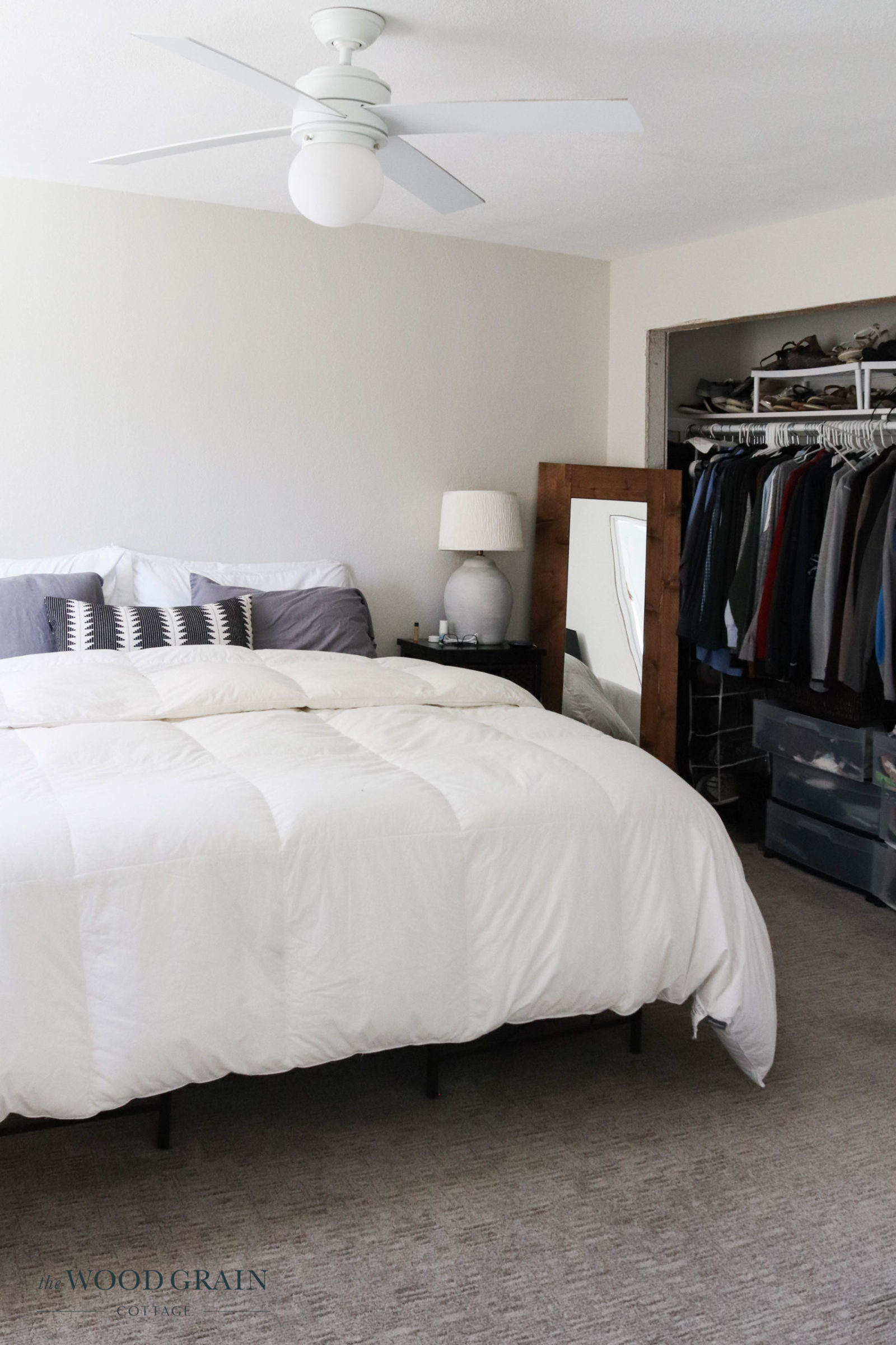 The Plan For Our Master Bedroom Budget Makeover by The Wood Grain