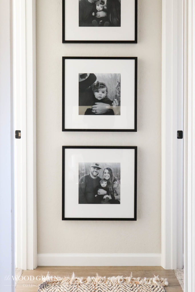 A picture of our family pictures.