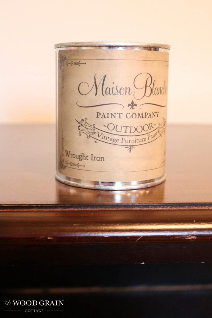 A picture of the furniture paint. 