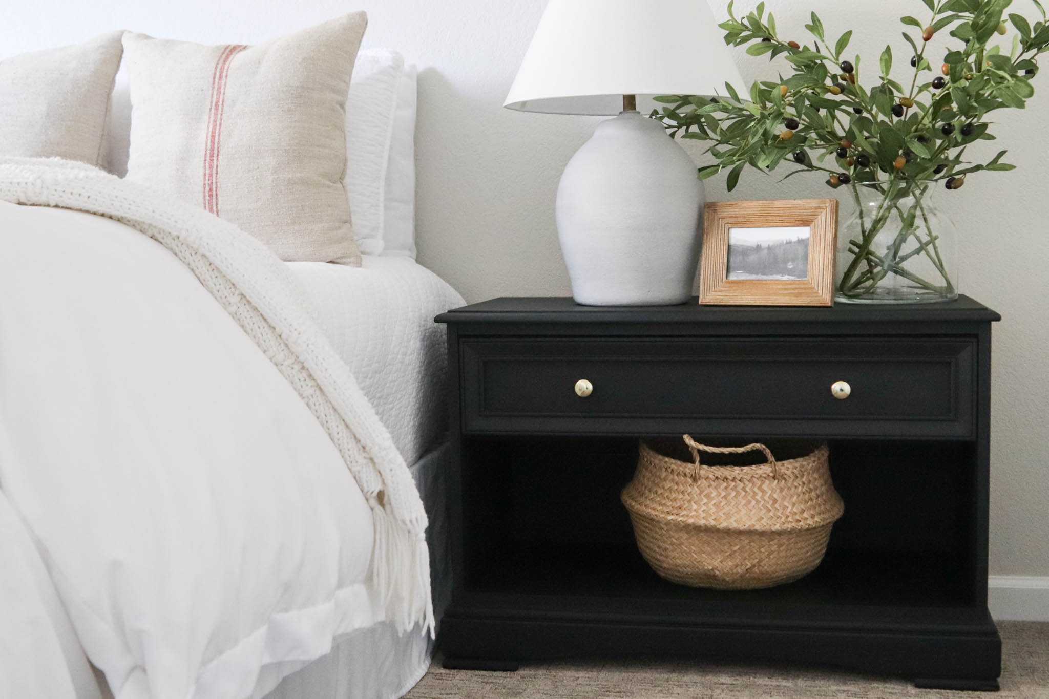 Master Bedroom Night Stand Makeover