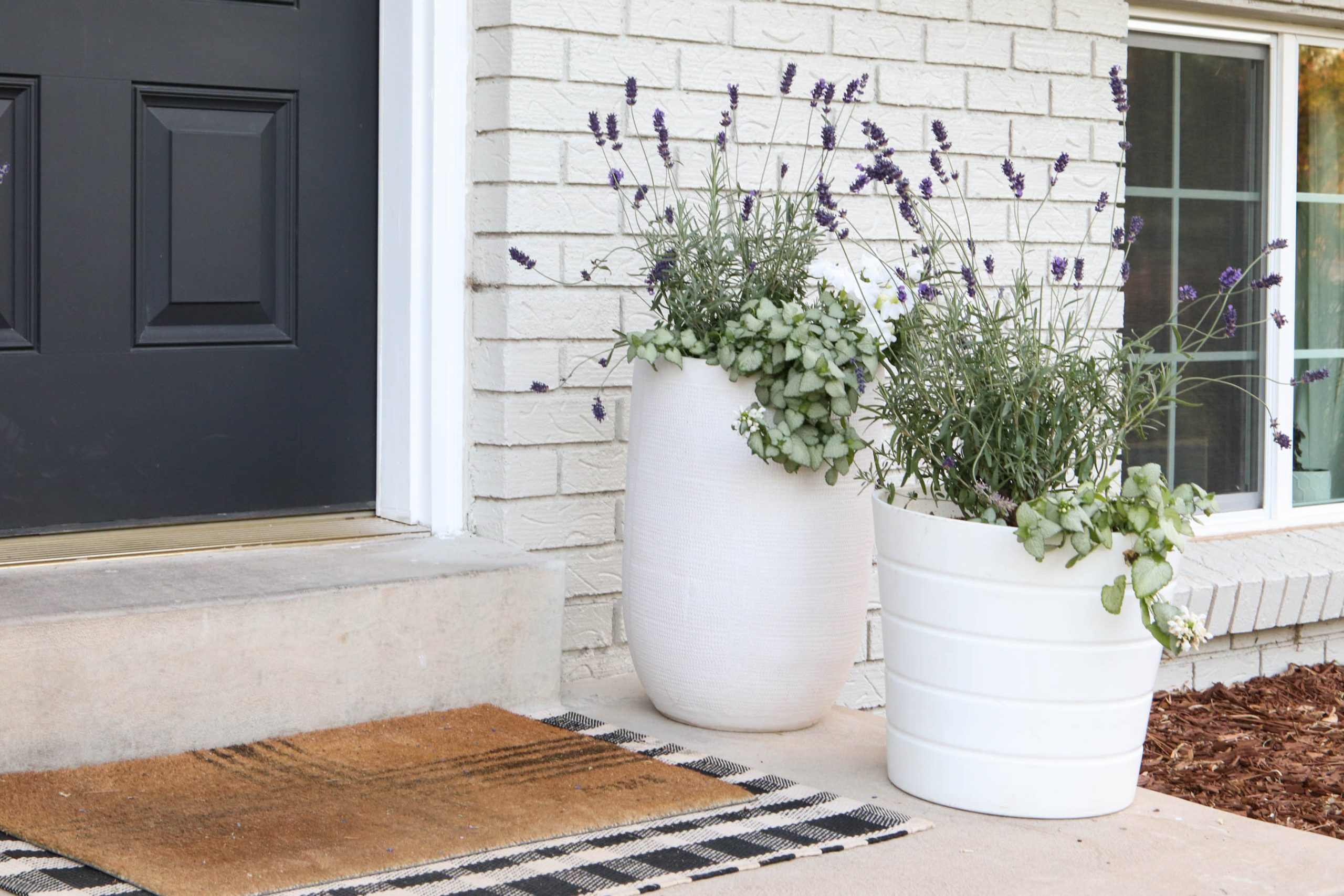 Our Front Porch Flower Pots