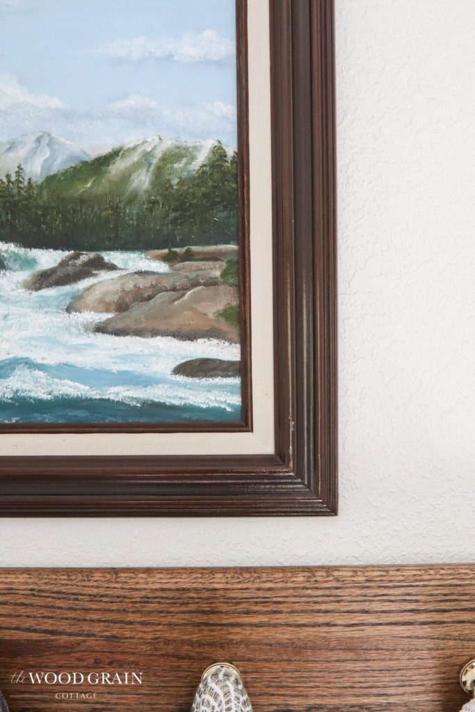 A close up picture of the artwork. 
