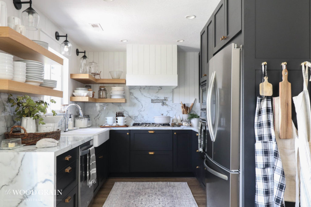A picture of our kitchen remodeled. 