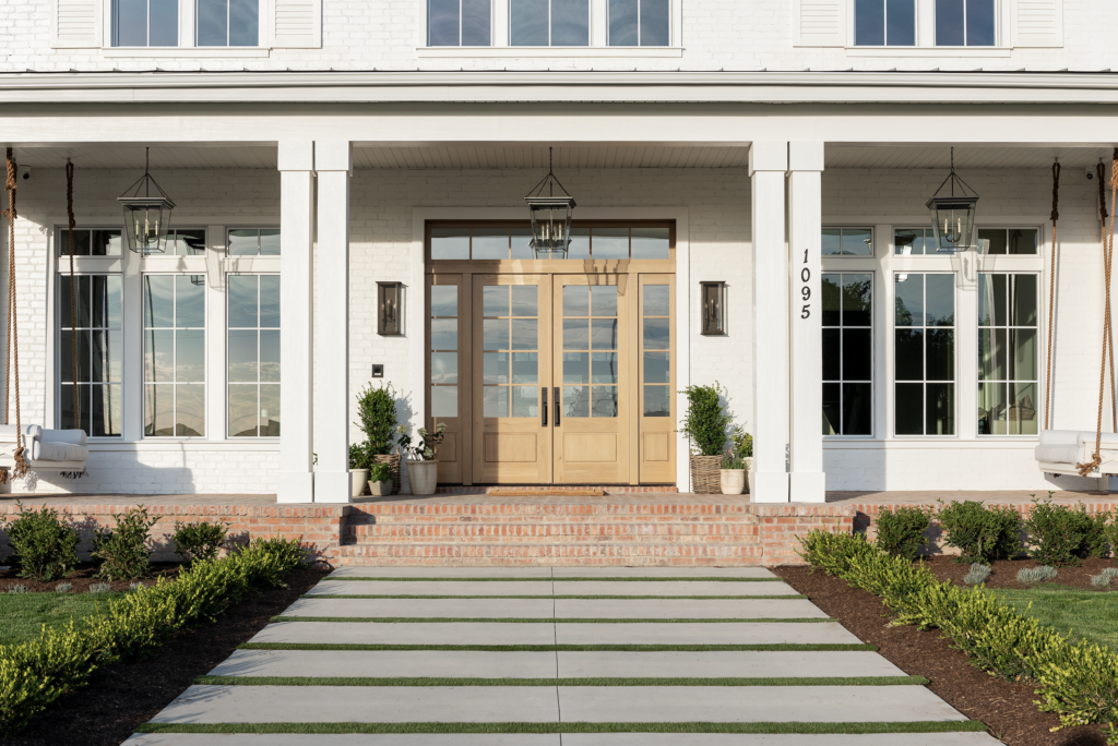 A picture of the front porch of a home I've used as inspiration. 