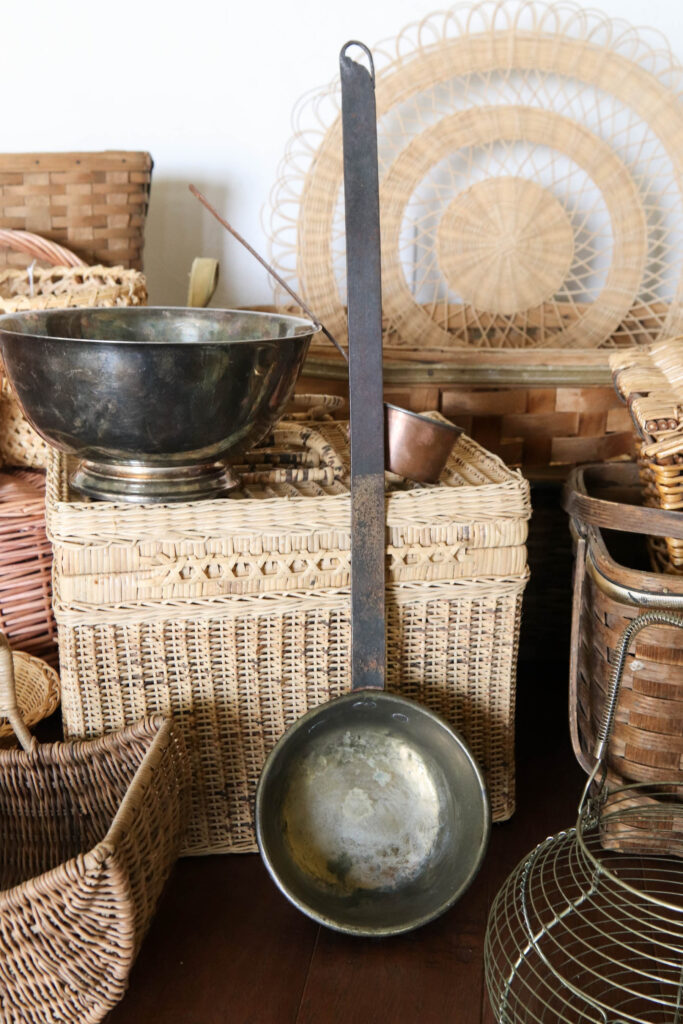 A picture of my new brass ladle. It's huge!