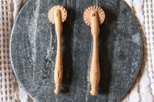 A picture of my new vintage pastry crimpers.