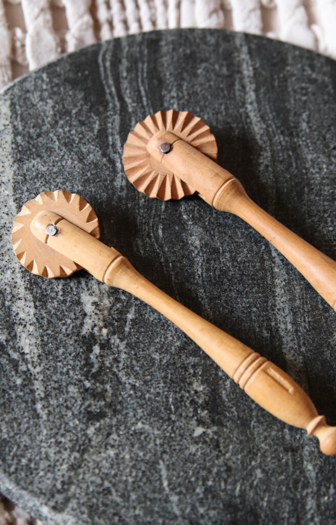 A picture showing my new pastry crimpers.